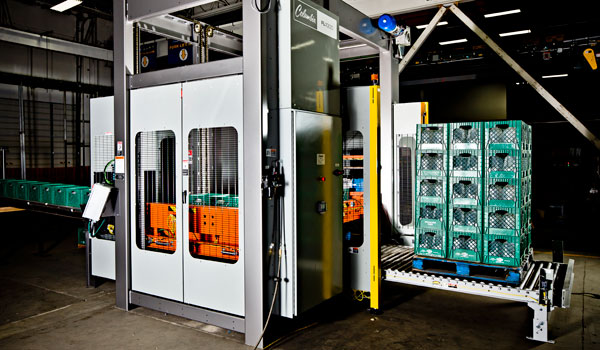 Floor Level Palletizer Machine