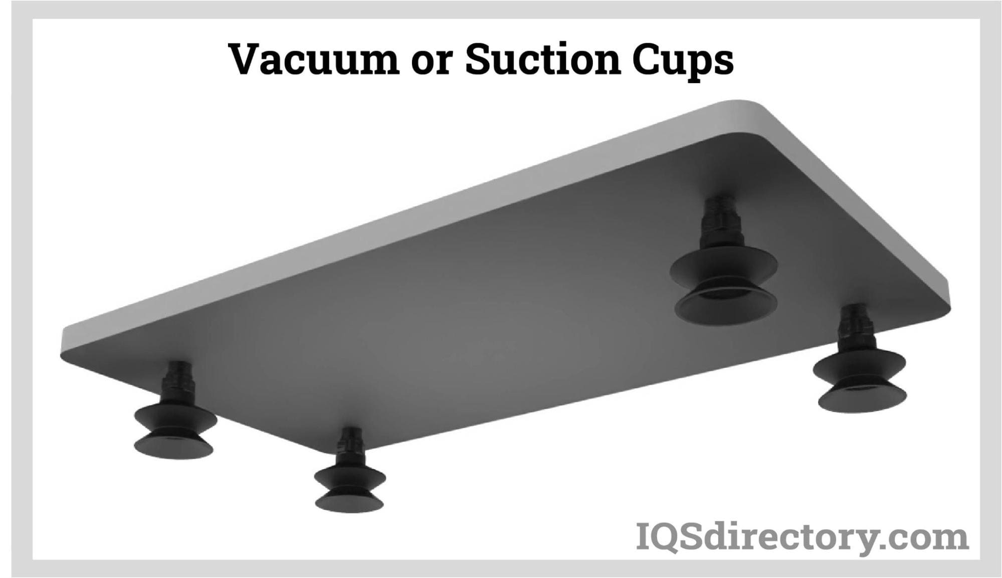 vacuum or suction cups